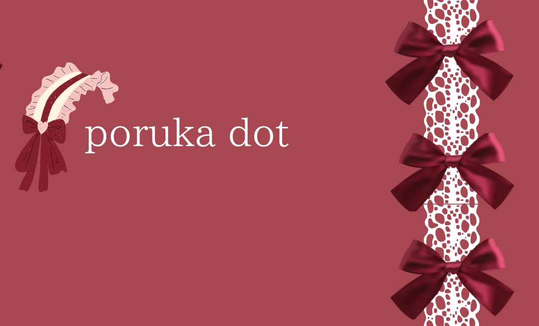 ・CANVA画像　ゴスロリ風ショップカード