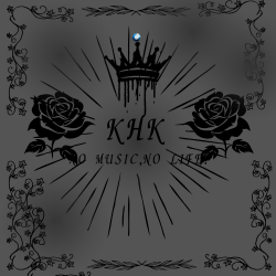 CANVAで今日の一枚　ガールズバンドの名刺デザイン