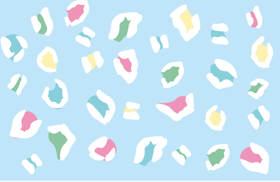 ヒョウ柄の作り方　/ イラレ